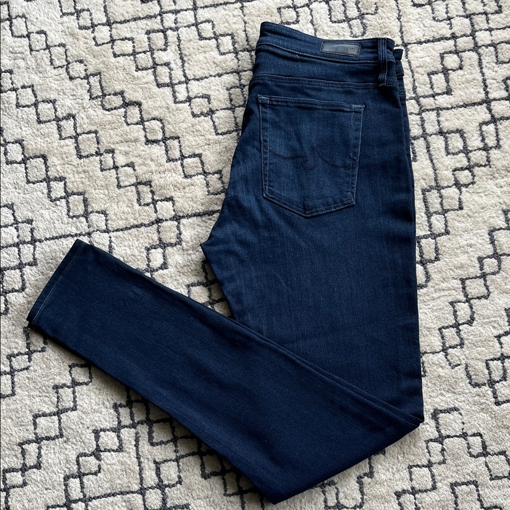 AG Adriano Goldschmied Dark Indigo Skinny Jeans